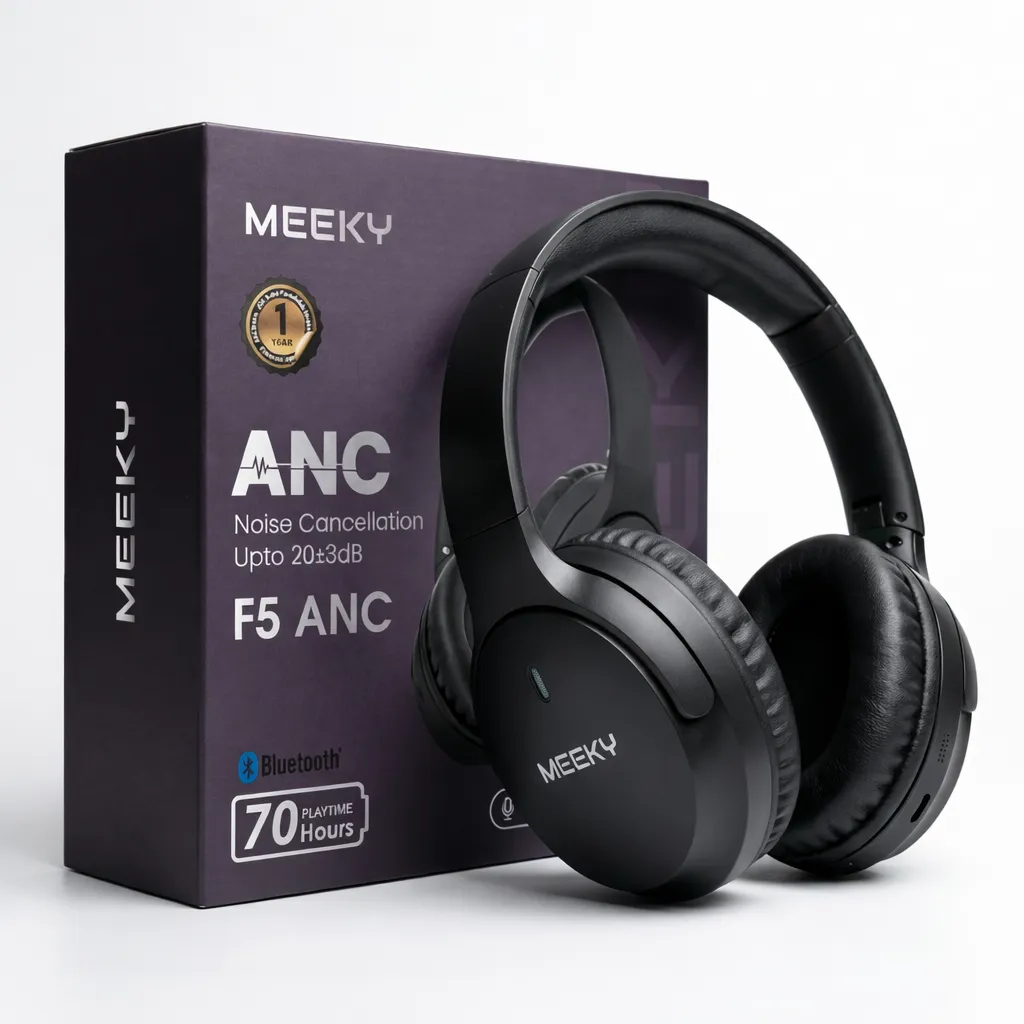Headphone Meeky ANC Premium com caixa